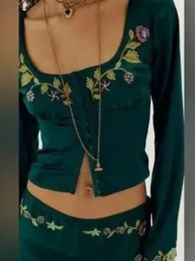 Nwt Free People Autumn Bloom Set Size L